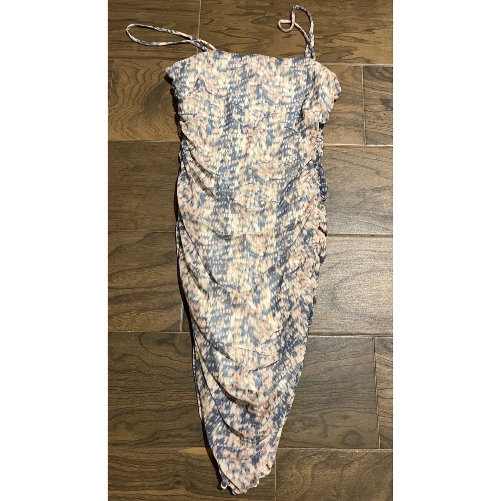 Forever 21 Ruched Midi Dress Size M